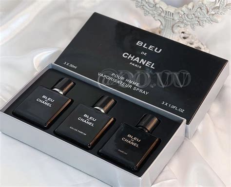 bleu de chanel coffret|chanel perfume gift sets.